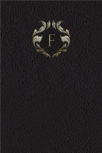 Monogram F Any Day Planner Notebook