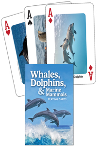 Whales, Dolphins, and Marine Mammals Playing Cards