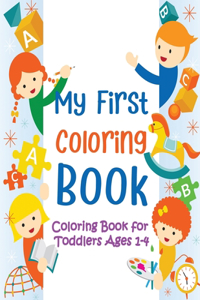 My First Coloring Book