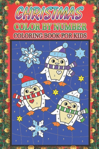 Christmas Color By Number Coloring Book For Kids