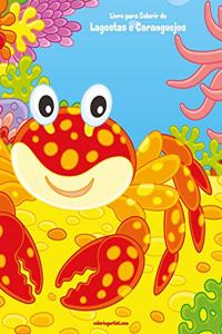 Livro para Colorir de Lagostas e Caranguejos