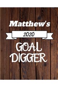 Matthew's 2020 Goal Digger