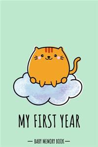 My First Year Baby Memory Book