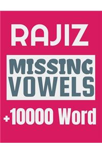 Rajiz Missing Vowels puzzle