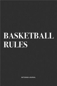 Basketball Rules