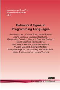 Behavioral Types in Programming Languages