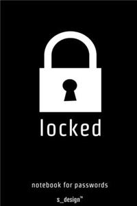 Notebook for Passwords