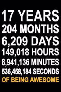 17 Years Of Being Awesome