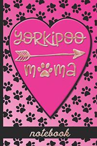 Yorkipoo Mama - Notebook