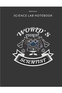 World's Coolest Scientist - Science Lab Notebook