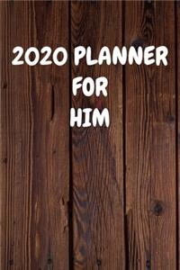 2020 Planner for Him
