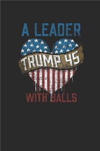 Trump 45 A Leader With Balls