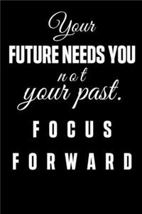 Your Future Needs You Not Your Past. Focus Forward