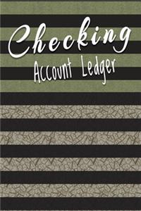 Checking Account Ledger