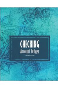 Checking account ledger - Large version
