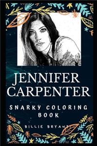 Jennifer Carpenter Snarky Coloring Book
