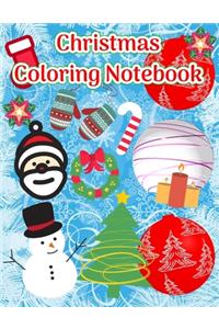 Christmas Coloring Notebook: Advent Is Coming Activity Calendar Book For Everyone Adults And Kids (Devotional Ornaments Wreath Workbook Reflections Meditations Books Children's 