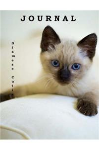 Siamese Cutie Journal