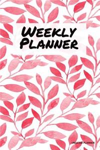 Weekly Planner - Undated Planner