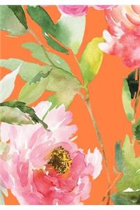 Peonies Sketchbook 7 x 10