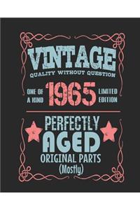 Vintage Quality Without Question One of a Kind 1965 Limited Edition Perfectly Aged Original Parts Mostly