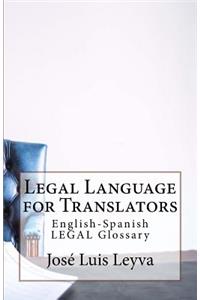 Legal Language for Translators
