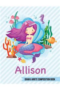 Allison Draw and Write Composition Book