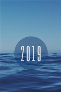Wochenplaner 2019: 120 Seiten Mit Punktraster in Din A5 - Pro Woche Eine Doppelseite Mit Aufgaben Und Ziele - Mit Jahres