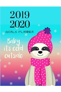 2019 2020 Jungle Sloth 15 Months Daily Planner