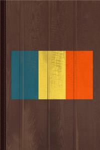Romania Flag Journal Notebook