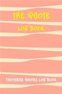 The Quote Log Book