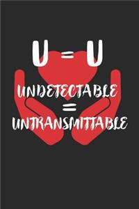 U=u Undetectable Equals Untransmittable HIV AIDS Awareness