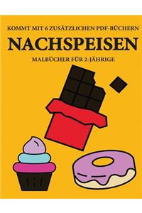 Malbücher für 2-Jährige (Nachspeisen)