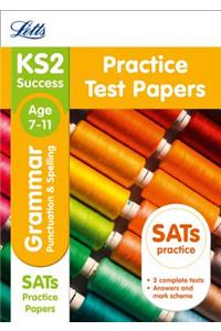 KS2 English Grammar, Punctuation and Spelling SATs Practice Test Papers