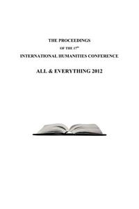 Proceedings of the 17th International Humanities Conference