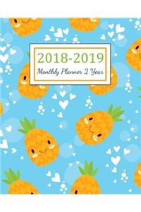 2018-2019 Monthly Planner 2 Year