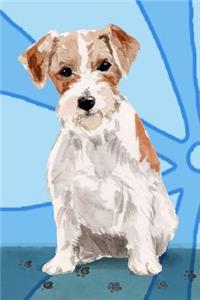 Bullet Journal Notebook for Dog Lovers, Jack Russell Terrier Sitting Pretty 6