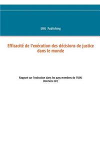 Efficacité de l'exécution des décisions de justice dans le monde
