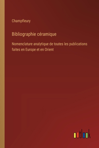 Bibliographie céramique