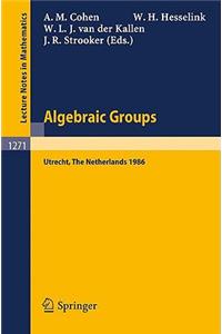 Algebraic Groups