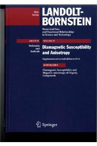 Diamagnetic Susceptibility and Anisotropy of Organic Compounds