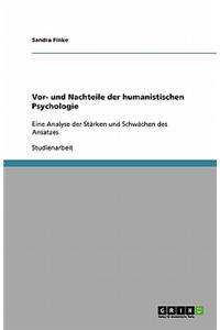 Vor- und Nachteile der humanistischen Psychologie