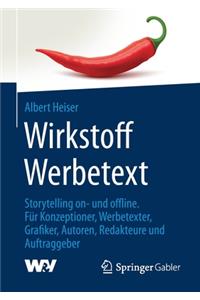 Wirkstoff Werbetext