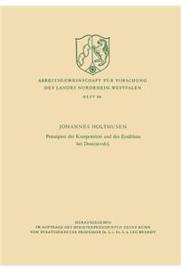 Prinzipien der Komposition und des Erzählens bei Dostojevskij