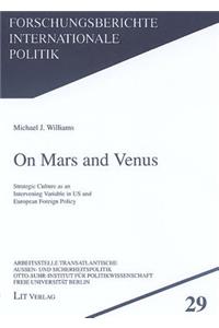 On Mars and Venus
