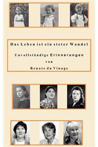 Das Leben ist ein steter Wandel