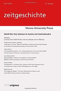 World War One Veterans in Austria and Czechoslovakia