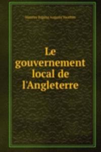 Le gouvernement local de l'Angleterre