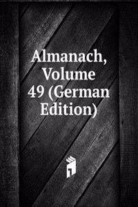 Almanach, Volume 49 (German Edition)