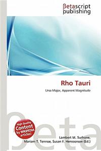 Rho Tauri